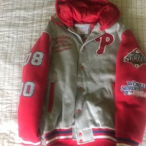 Philadelphia Phillies XL button up jacket